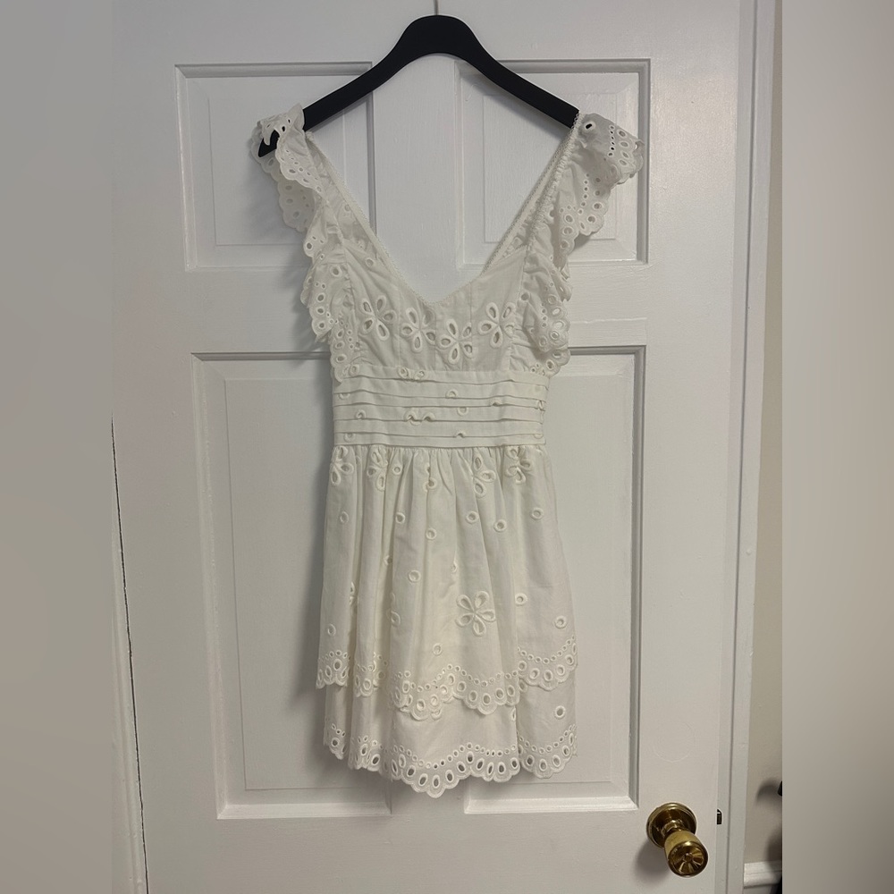 For Love and Lemons White Eyelet dress